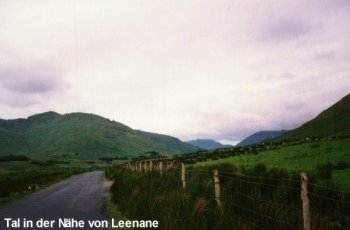 Tal in der Nähe von Leenane